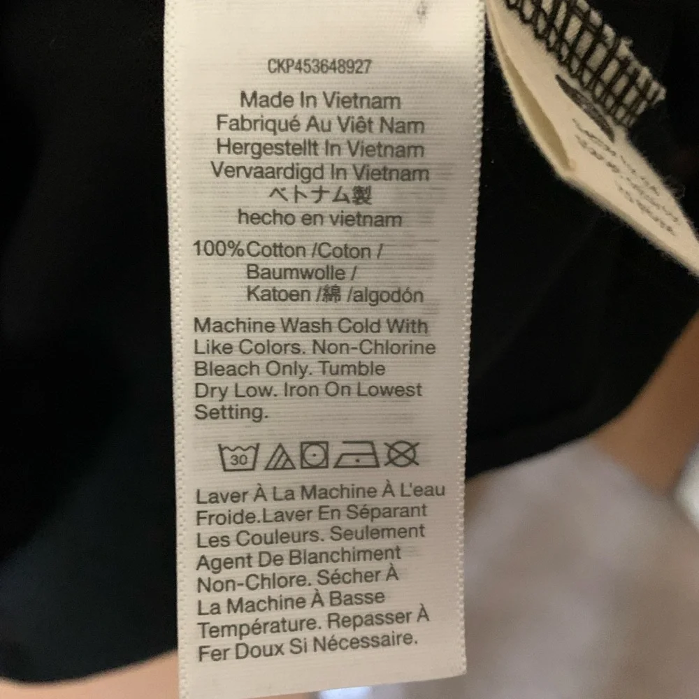 V-neck black madewell tank - xs - Picture 4 of 6
